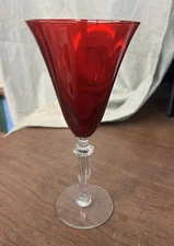 Morgantown Monroe Red 8-1/4" Water Goblet
