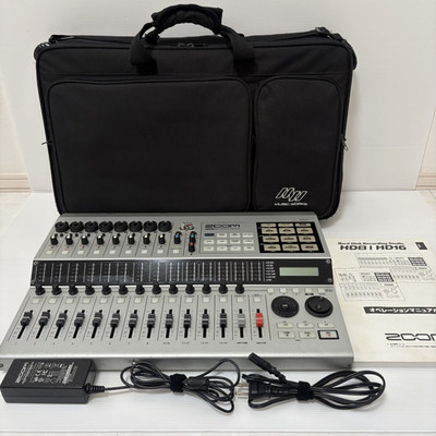 Zoom HD16 16-Track Hard Disk Recorder Effects Drum Machine Tested