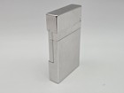 VINTAGE ST DUPONT LIGNE 2 LIGHTER SILVER PLATED VERTICAL PINSTRIPE BOX CARD... — photo 8