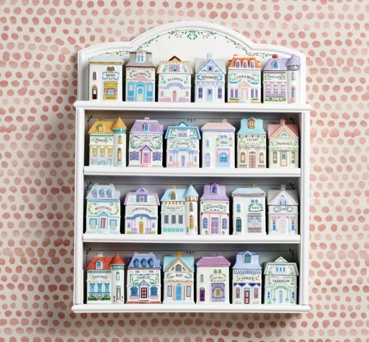 2024 Lenox Spice Village 24 Piece Jar Full Collection Complete Set