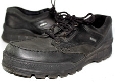 Ecco Track czarne skórzane buty turystyczne Gore-Tex rozmiar 46 UE lub 12 - 12,5 US
