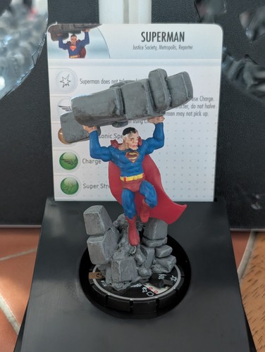 DC Heroclix Crisis Superman #100 NM