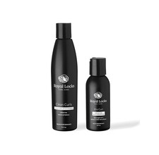 Royal Locks Curl Care Cream Gel w/Argan Oil Anti-Fizz 7.5oz Free Shampoo 3oz