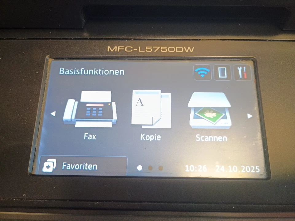 Brother MFC-L5750DW S/W WLAN Gebraucht Rechnung Mit 1 Jahr Garantie - Bild 3 von 4