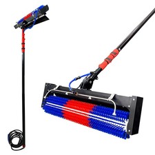 Solar Panel Cleaning Kit Automatic Rotary Cleaning Brush Roof Water Brush