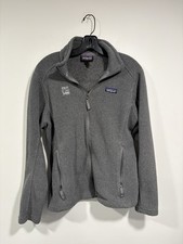 Patagonia Women's Classic Synchilla Fleece Jacket In A Gray Color Size Medium