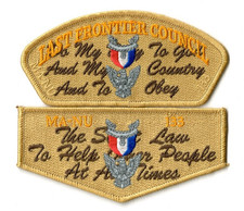 Boy Scout OA 133 Ma-Nu Lodge Last Frontier Council 2025 Eagle Flap CSP Set