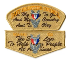 Boy Scout OA 133 Ma-Nu Lodge Last Frontier Council 2025 Eagle Flap CSP Set