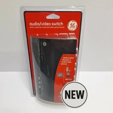 GE 4 Device Audio/Video Gaming Switch W/S-Video For Improved Performance