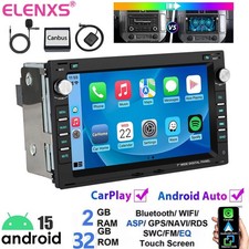 Für VW Polo 9N Golf 4 Passat B5 T5 Android 15 Autoradio Carplay GPS Navi 2+32G