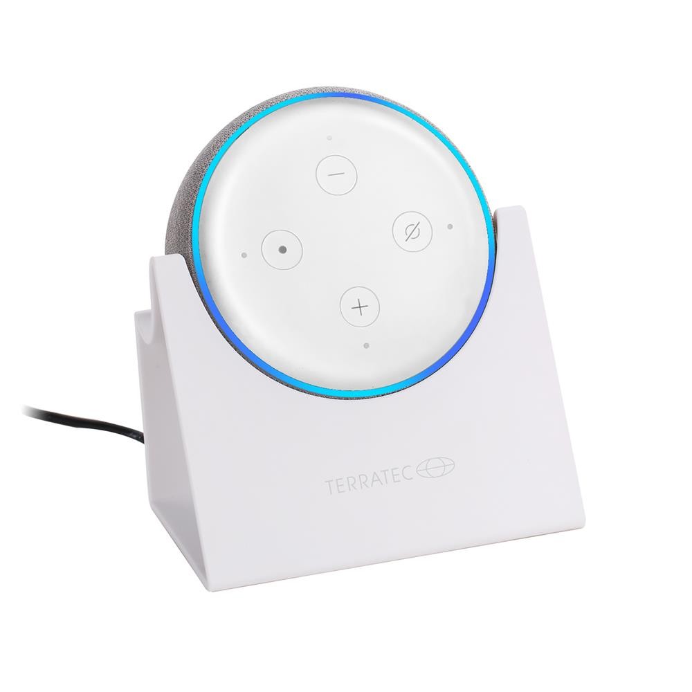 TERRATEC Stand by ME Echo Ständer für Amazon Echo  Dot 3. Generation Weiß