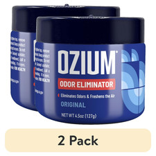 Ozium Air Sanitizer 4.5 Oz Gel Car Air Freshener Original 2 Packs Ozium Air Sanitizer 4.5 Oz Gel Car Air Freshener Original 2 Packs