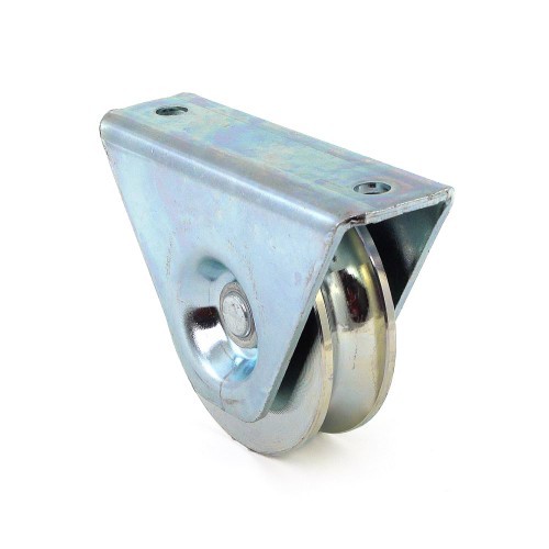 Roue de portail Comunello 327 pour rail rond de clôture résidentielle