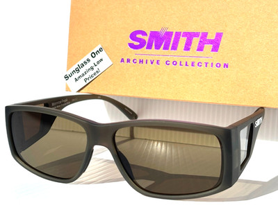 Smith Optics MONROE PEAK Mt Moss Crystal ChromaPop POLARIZED Gray Green Sunglass