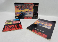 F-Zero - Super Nintendo SNES - Box, Poster & Manual - NO GAME