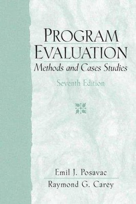 PROGRAM EVALUATION : METHODS AND CASES STUDIES - BY