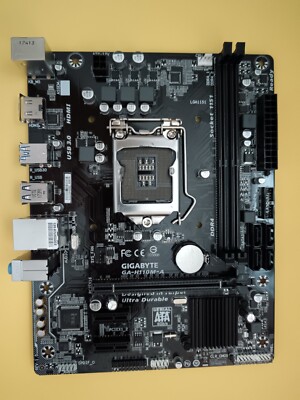 One Intel Motherboard Gigabyte H110-A Used but Working Well