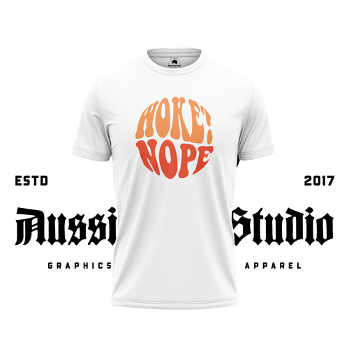 Woke? Nope - Men's T-Shirt - Picture 5 of 5