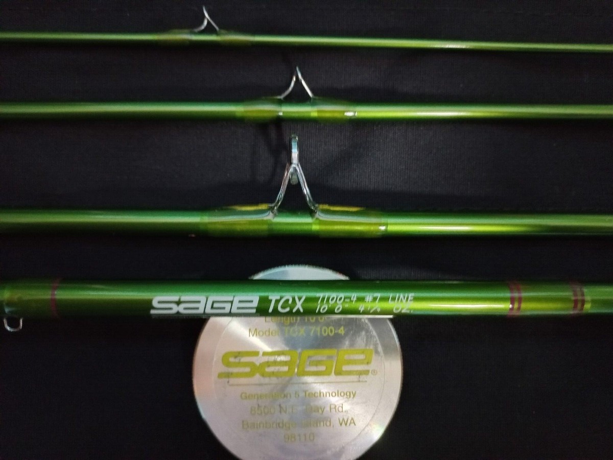 sage TCX 690  9ft  6番 4pcs FOUNDATION 690-4 Fly Fishing Rod 6 Weight, 9ft | Sage