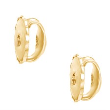 1 Pair Genuine Real 14K Yellow Gold Threaded Screw off Earring Back Replacement