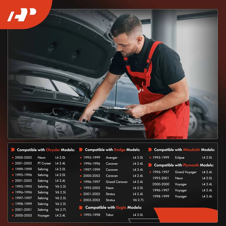 Sensor de golpe/detonación 2 hojas para Dodge Grand Caravan Chrysler Sebring Eagle Foto 2 de 4
