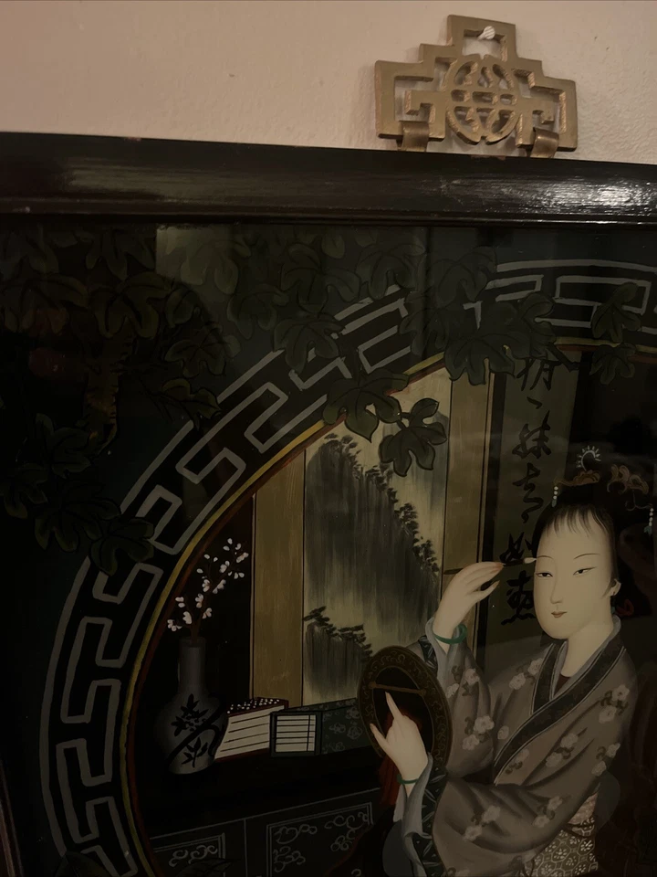 Vintage Glass Art Early Century - Image 4 of 4