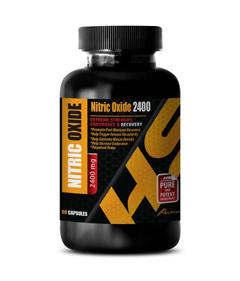 nitric oxide capsules - NITRIC OXIDE 2400 - post workout supplements 60 Capsules
