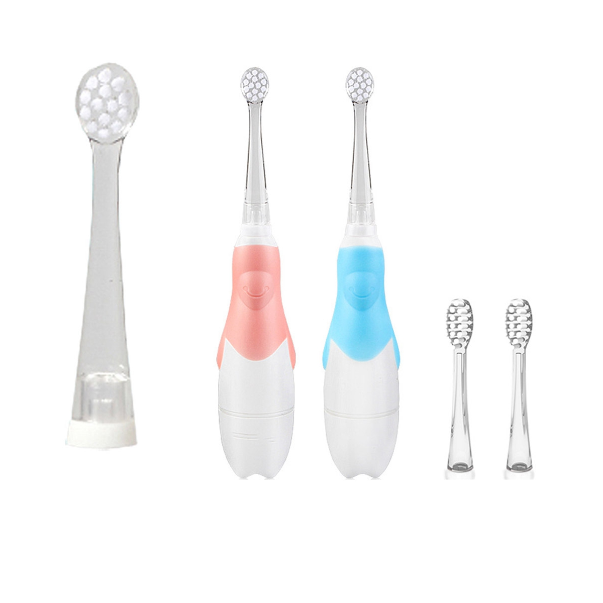 12PCS for Children Sonic Electric Toothbrush Battery IPX7