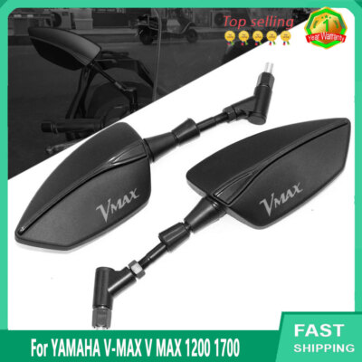 Strom Thread Left Right Rear Rearview Mirrors For YAMAHA V-MAX V MAX 1200 1700