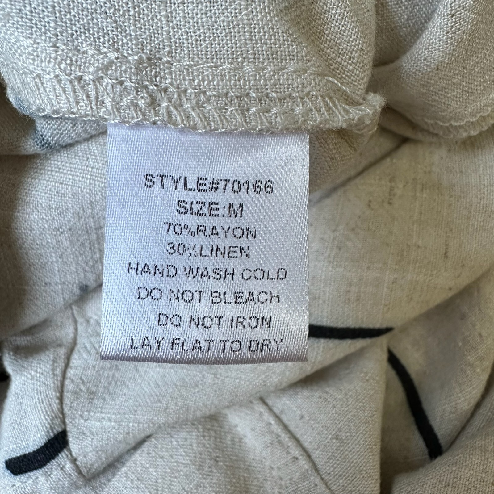 GRADE & GATHER Printed Rain Pocket Romper Womens Sz M Ivory Summer Beach NWT