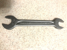 Vintage #27 Drop Forged Select Steel Open End 11/16" & 19/32" Wrench Made In USA