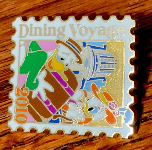 Disney Pin Dining Voyage Donald & Daisy Duck Tokyo Resort Hotel 2010