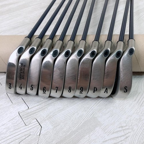 ◼️10pcs◼️ Lefty Callaway BIGBERTHA X-12 X12 Iron Set 3-9,P,A,S SUPER JV200 R - Picture 4 of 9