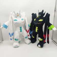 Black  White Zygarde Plush Toys 45Cm Stufffed Pillow Plushie Anime Doll