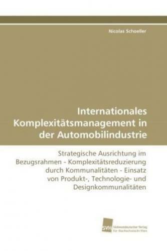 Thumbnail - Internationales Komplexitätsmanagement In Der Automobilindustrie
