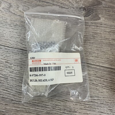 ISUZU 8-94407-711-0 Headlight Bulb Headlamp Genuine Nos Oem Part Trooper