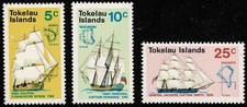 Tokelau Islands 1970 Discovery of Tokelau Islands - Set Of Three Stamps - MNH