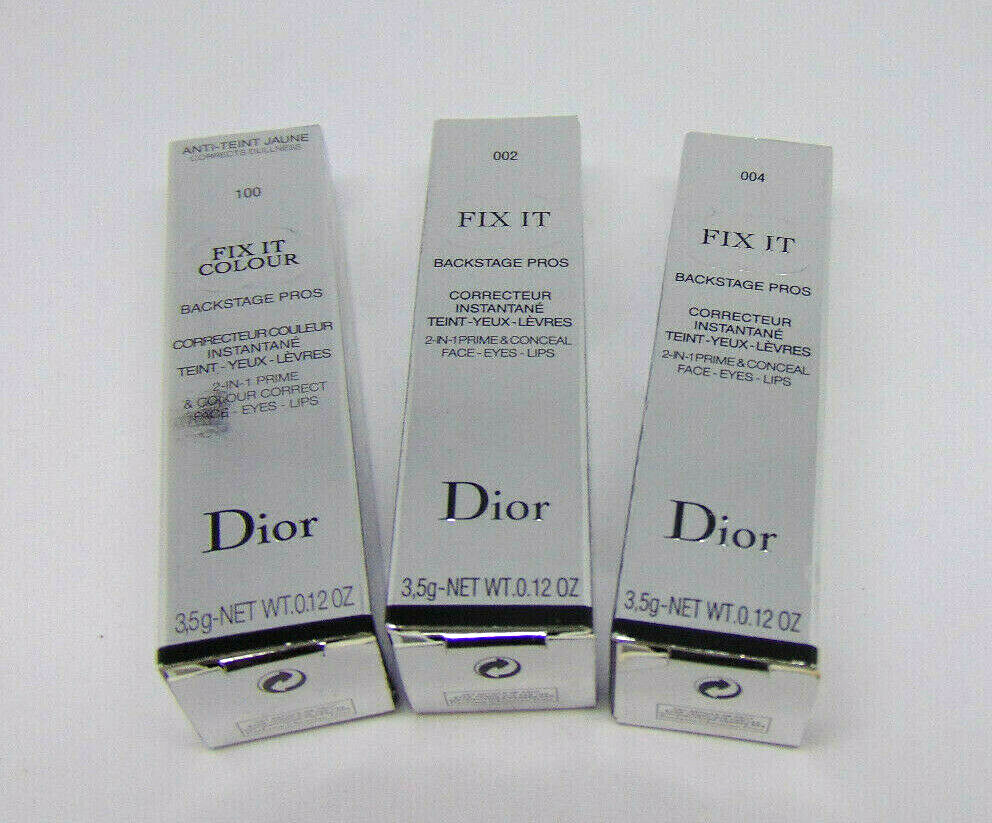 DIOR FIX IT 2-in-1 Prime & Conceal for Face Eyes Lips 0.12oz 3.5g New Choose Shade-image