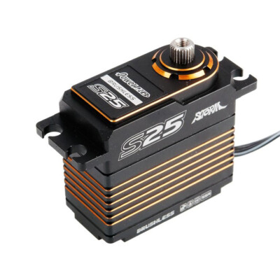 NEW POWER HD STORM S25 Brushless Premium Titaniun & Stell Gear Digital Servo