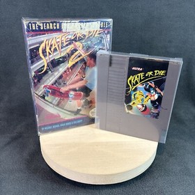 Nintendo NES - Skate or Die 1 & 2: The Search for Double Trouble - See Descrip