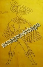 Stencil Pattern Shredded Lace Of Former Musketeer