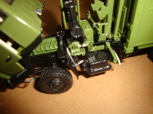 1/43 China People's Liberation Army PLA STYER SX2190 ARMY Medical TRUCK model - Picture 6 of 11