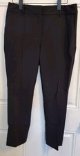 Ann Taylor Factory Black Ankle Length Dress Pant Size 8P