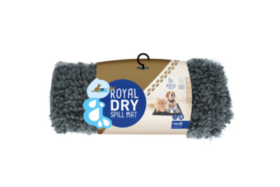 Royal Dry Spillmat  Hundedecke/Matte 61 x 45 cm mit Anti-rutsch Unterseite