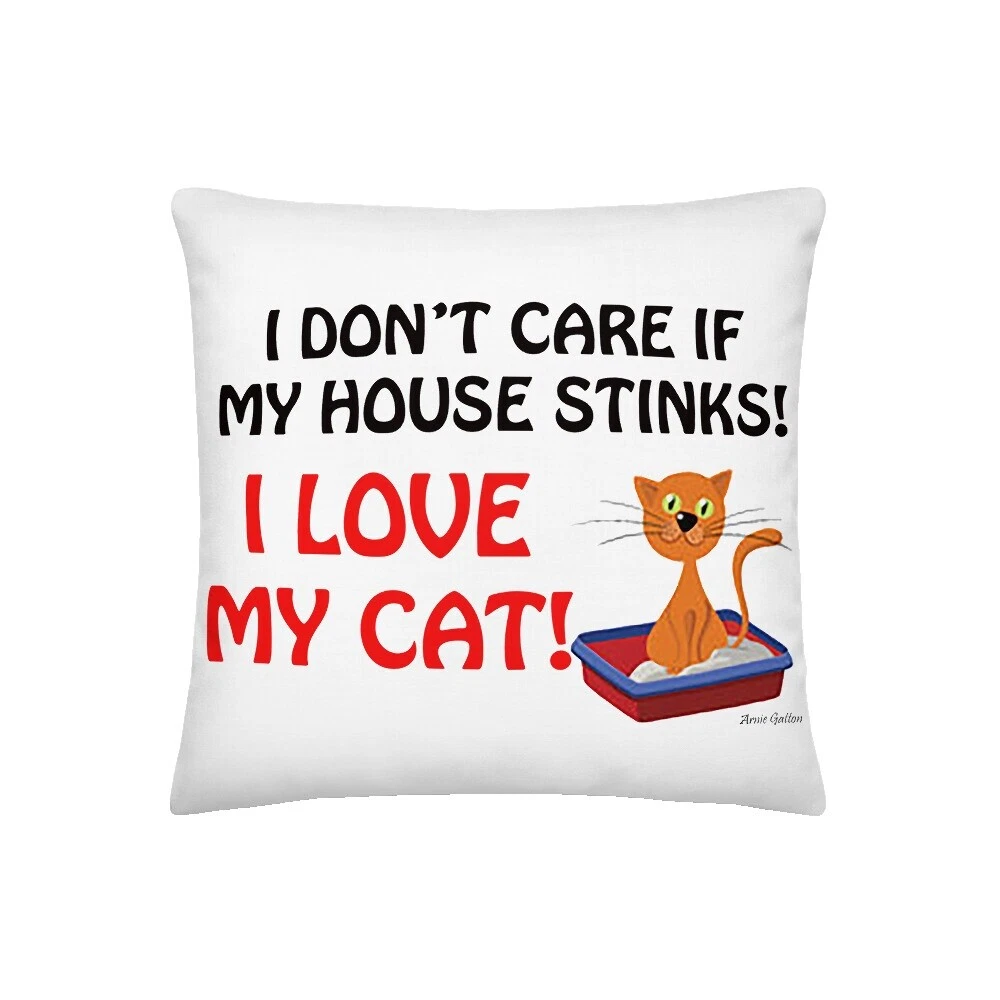 100% Poliéster Almohadas de Decoración para el hogar moderno de Gato