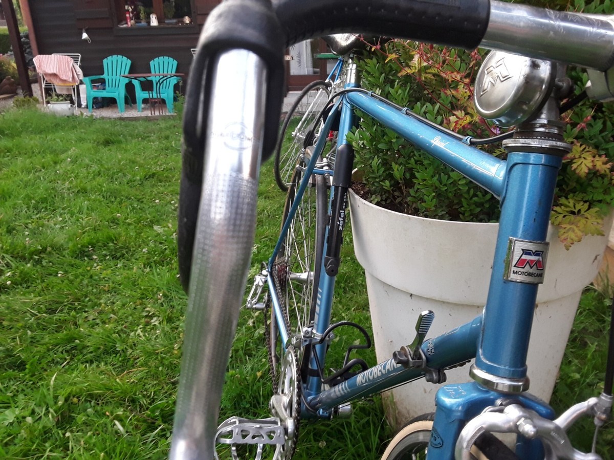 Plaques De Cadre + Marche-pieds - Vélo Ancien Motobécane - Pièces D'origine