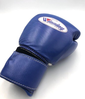 Winning Genuine] Boxing Gloves MS-200-B 8oz Blue - Used