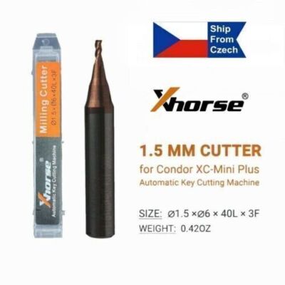 Xhorse 1.5mm Milling Cutter For XC-007 XC-002 CONDOR XC-MINI XP005, XP005L,XP007