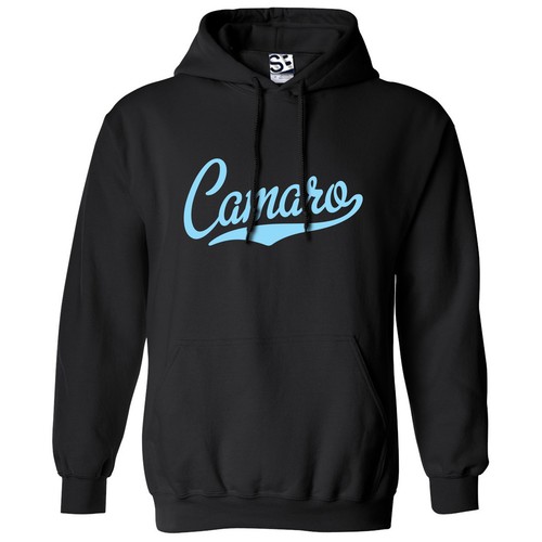 Camaro Script HOODIE | Z28 SS RS 67 68 69 70 71 73 Jersey Logo Hooded Sweatshirt - Picture 16 of 34