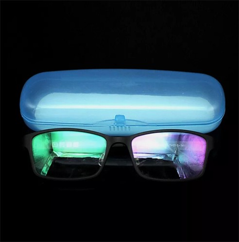 Eye Glasses Case Portable Transparent Shell Sunglasses Hard Protector Box - UK - Picture 5 of 18